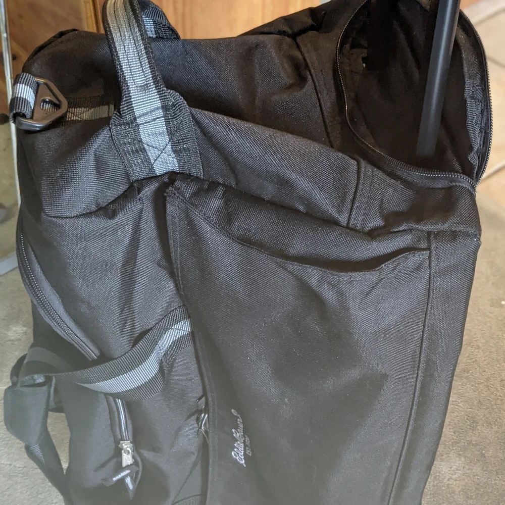 Eddie Bauer Large Rolling Duffle Bag
